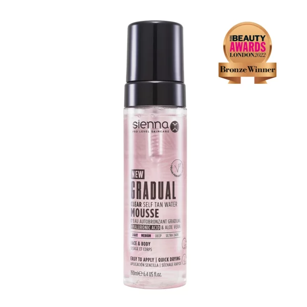 GRADUAL CLEAR TAN WATER MOUSSE