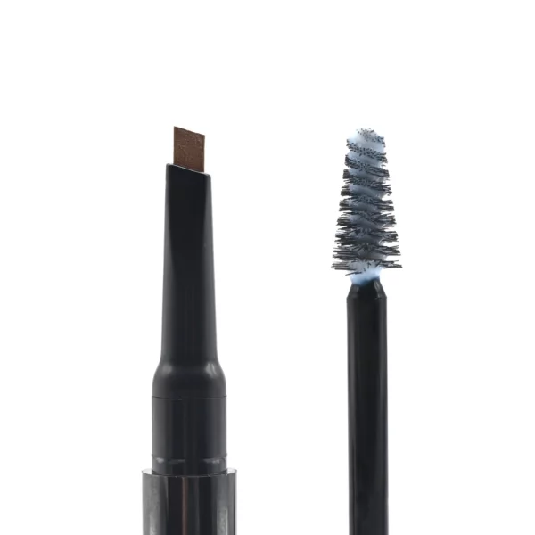 SCULPTING BROW PENCIL & FIXING SERUM - WARM BRUNETTE - Image 2